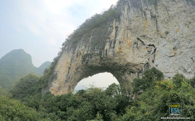 Moon Hill in Yangshuo, Guilin, China | Don's ESL Adventure!