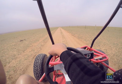 Dune-buggy at Xilarumen Grasslands, Hohhot, Inner Mongolia | Don's ESL Adventure!