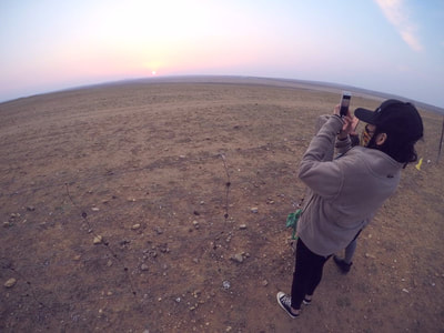 Sunset over Xilarumen Grasslands, Hohhot, Inner Mongolia | Don's ESL Adventure!