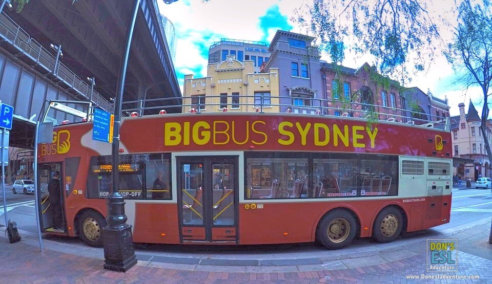 Sydney Bus Tour | Don's ESL Adventure