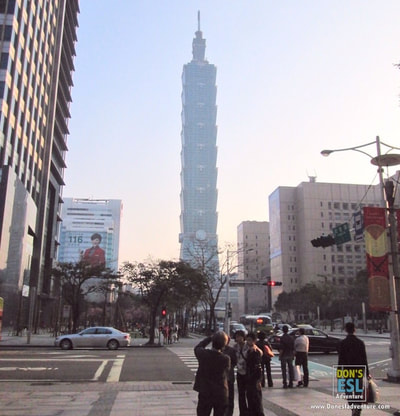 Taipei 101, Taipei, Taiwan | Don's ESL Adventure!