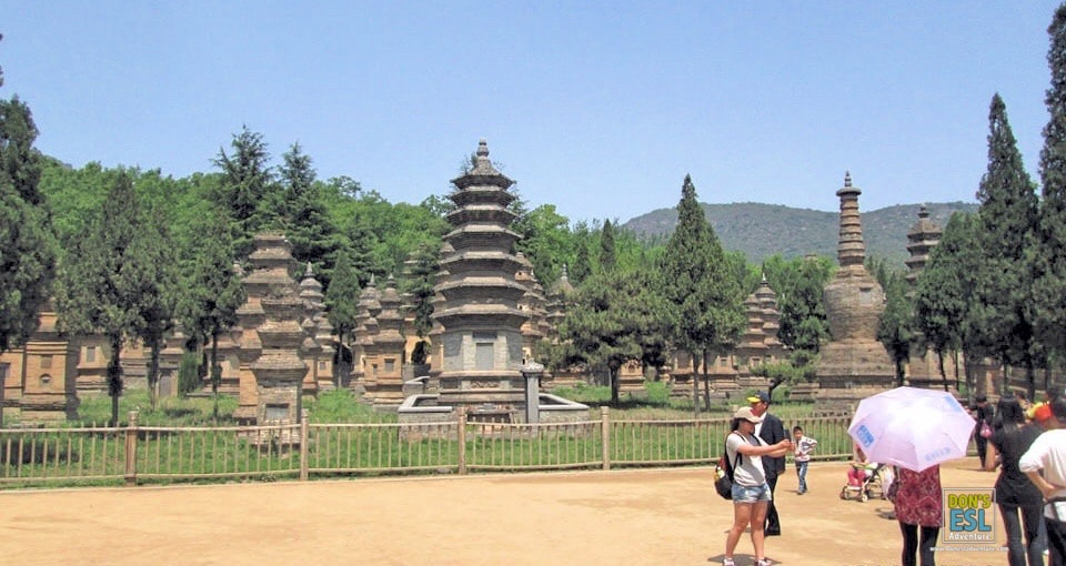 The Pagoda Forest, a UNESCO World Heritage Site, at Shaolin Temple, China | Don's ESL Adventure!