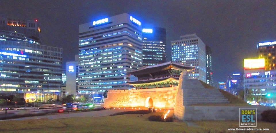 Namdaemun Gate, Seoul, South Korea | Don's ESL Adventure!