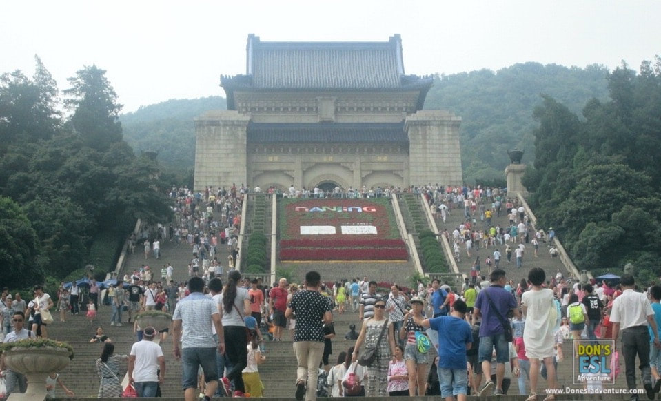 Dr. Sun Eat-Sen Mausoleum, Nanjing, China | Don's ESL Adventure!