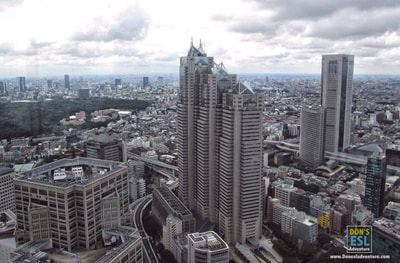 Tokyo Metropolitan Building in Shinjuku, Tokyo, Japan | Don's ESL Adventure!
