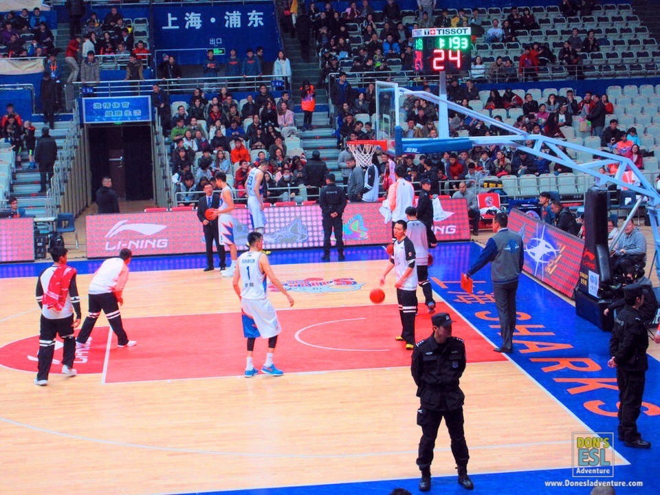 CBA Basketball Game Shanghai | Don's ESL Adventure!
