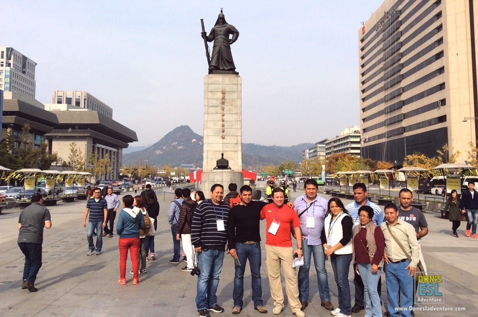 Gwanghwamun Square, Seoul, South Korea | Don's ESL Adventure!