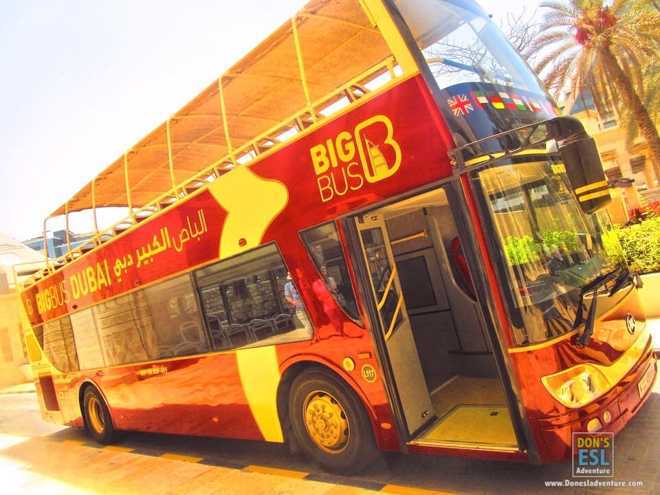 Dubai Bus Tour | Don's ESL Adventure