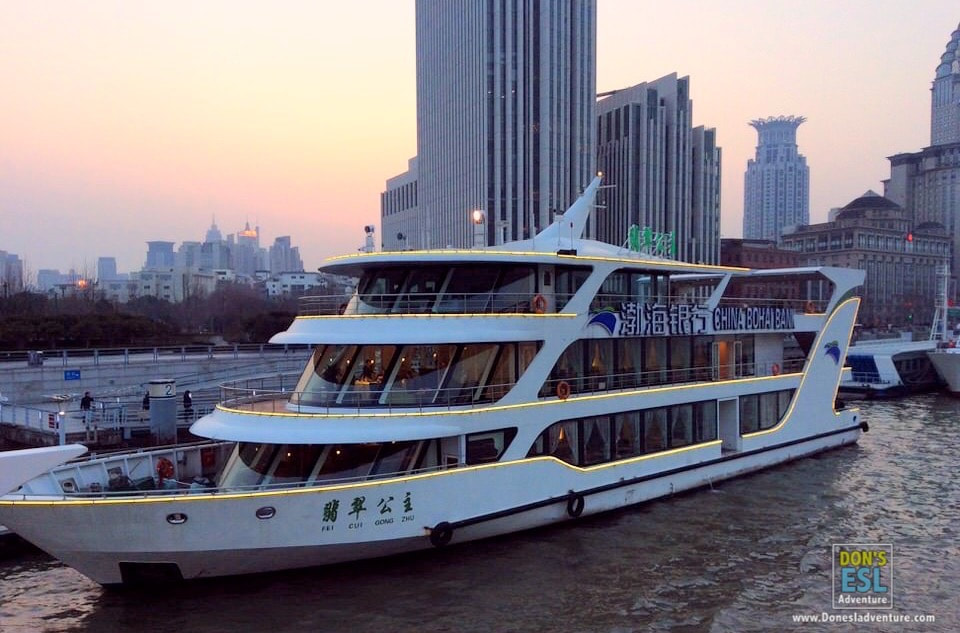 Huangpu River Cruise, Shanghai | Don's ESL Adventure!