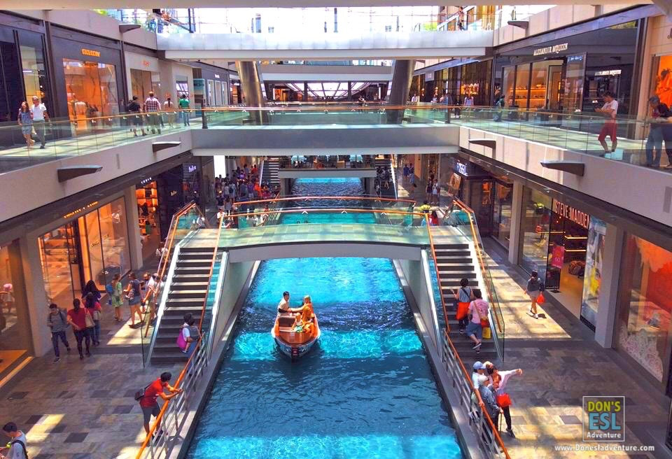 Shoppes at Marina Bay Sands, Singapore | Don's ESL Adventure!