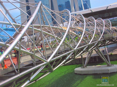 Helix Bridge, Singapore | Don's ESL Adventure!