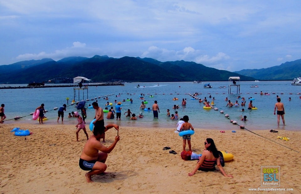 Beach in Sanya, Hainan Island, China | Don's ESL Adventure!