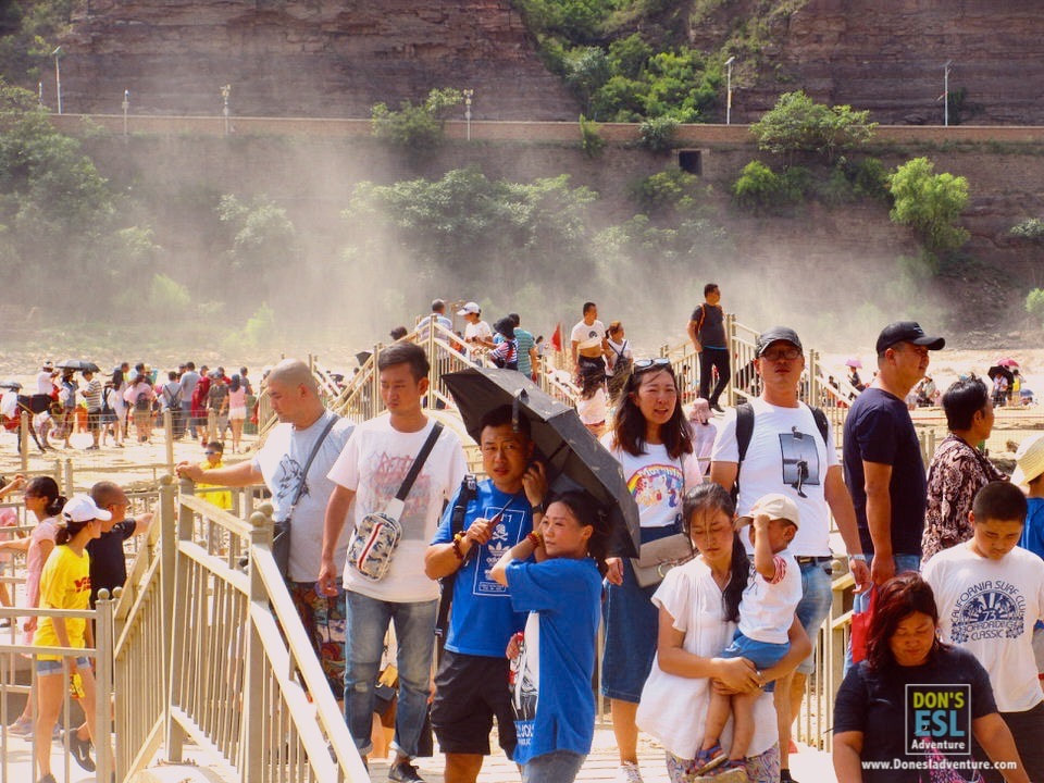 Hukou Waterfall, China | Don's ESL Adventure!