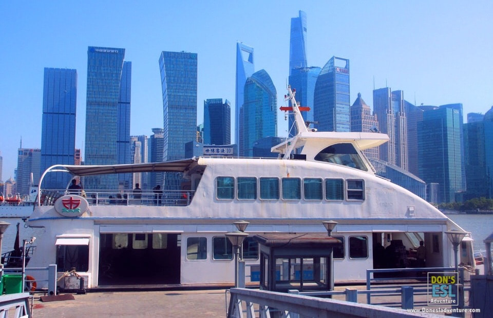 Huangpu River Ferryboat, Shanghai | Don's ESL Adventure!