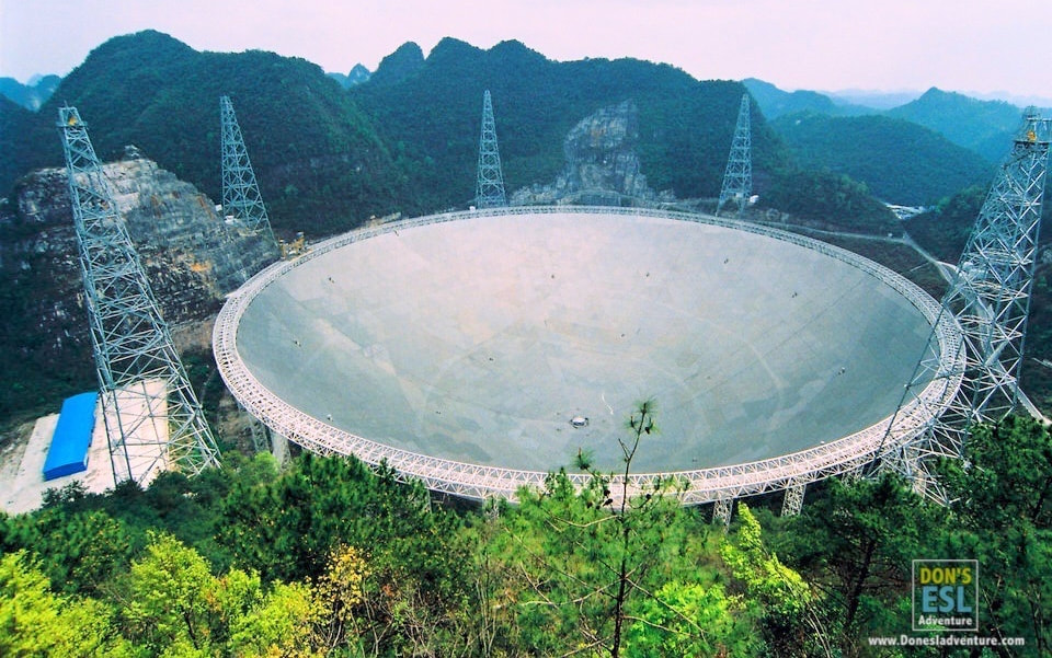 500 Meter FAST Telescope in Guizhou, China | Don's ESL Adventure!