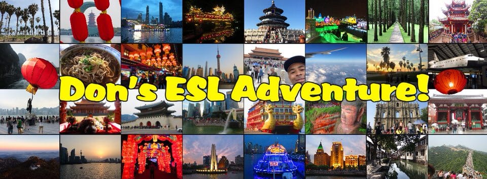 Travel Blogger | Don's ESL Adventure!