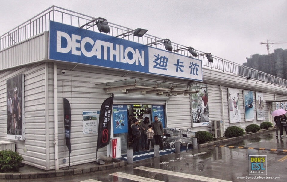 Decathlon in Kunshan | Don's ESL Adventure!