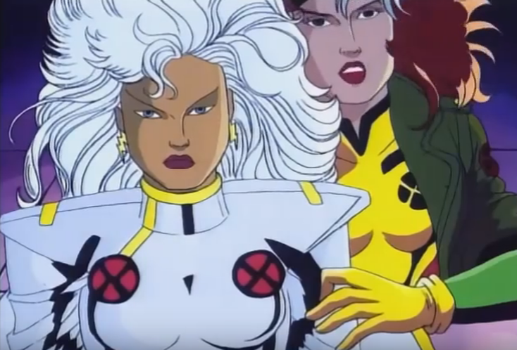 Storm in X-Men: The Animated Series, Marvel Studios, 20th Century Fox Family Entertainment.