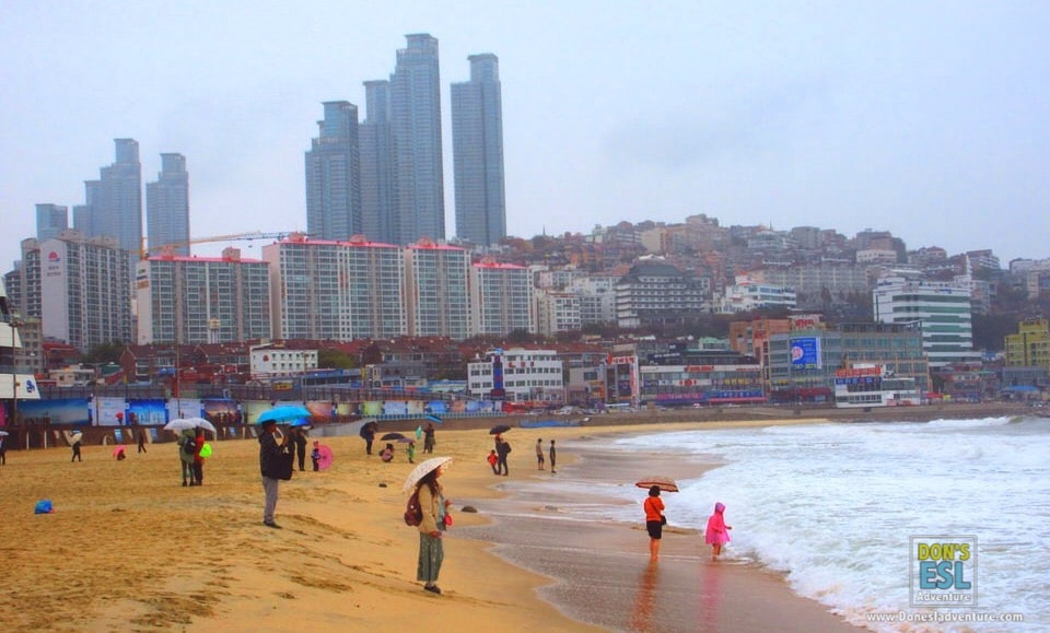 Haeundae Beach, Busan, South Korea | Don's ESL Adventure!