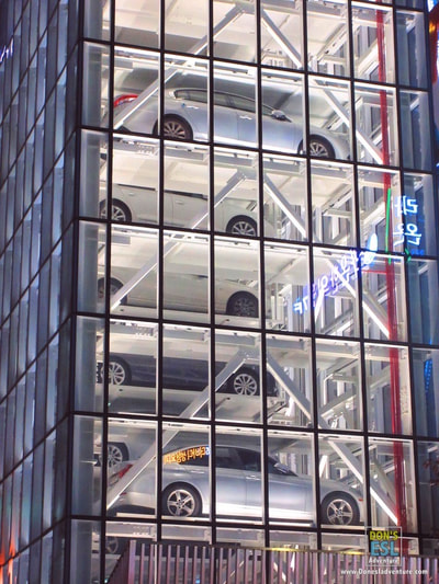 Futuristic Automated Car Parking Garage, Busan, South Korea | Don's ESL Adventure!