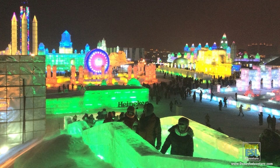 Harbin International Ice & Sculpture Festival, China | Don's ESL Adventure!