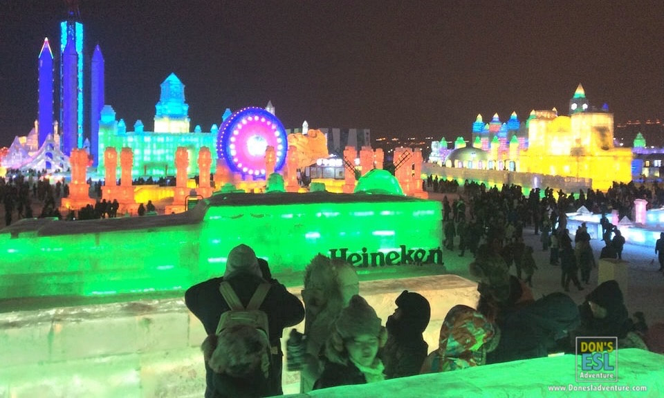 Harbin Ice and Snow World Festival, China | Don's ESL Adventure!