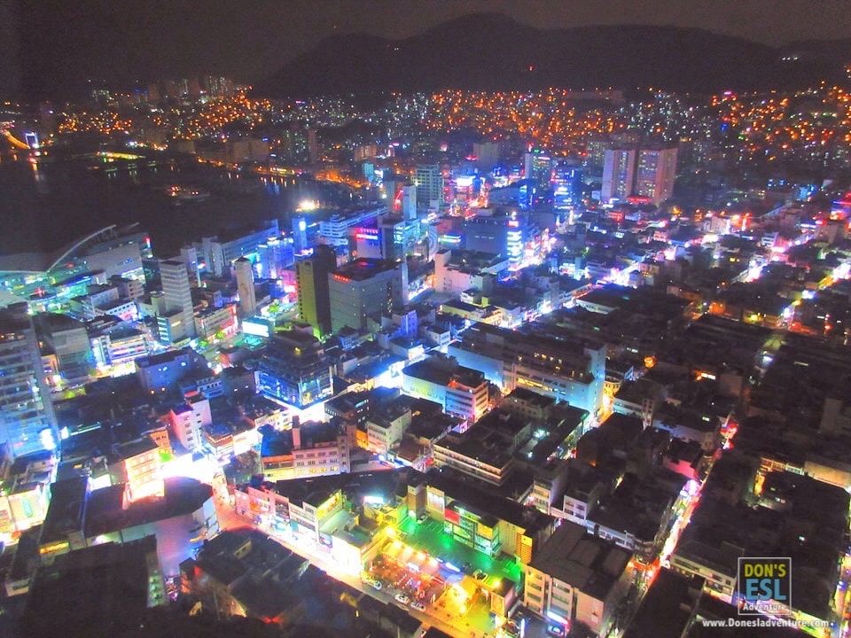 View From Busan Tower, Busan, South Korea | Don's ESL Adventure!
