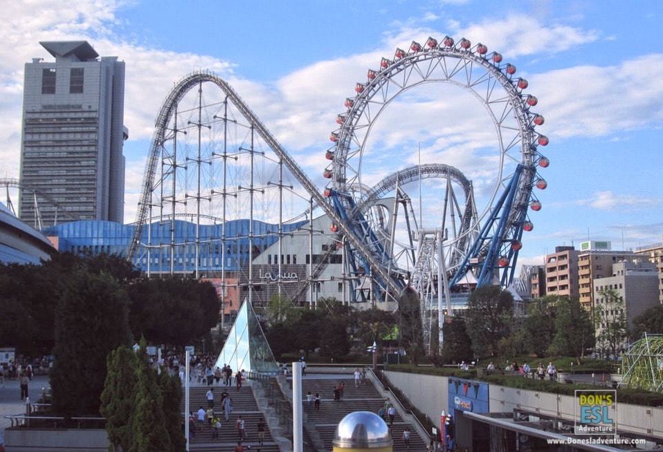 Tokyo Dome City, Japan | Don's ESL Adventure!