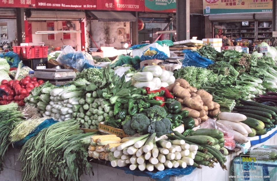Raw Foods Market in Kunshan | Don's ESL Adventure!