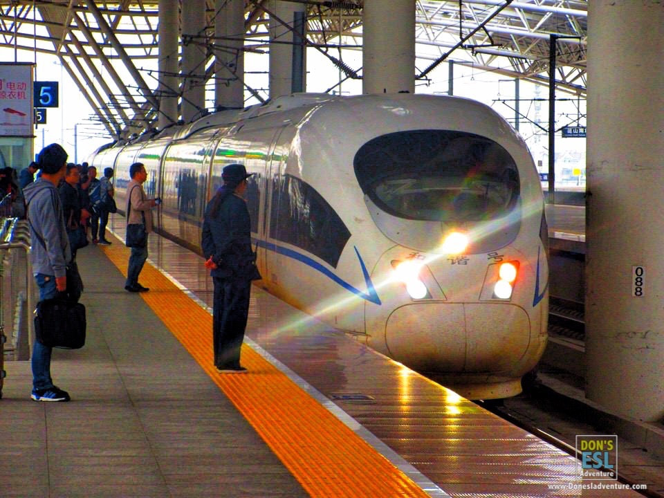 High Speed Train in China | Don's ESL Adventure!