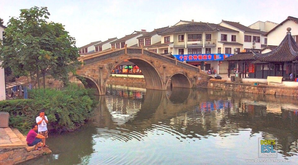 Qiandeng Ancient Water Town in Kunshan | Don's ESL Adventure!