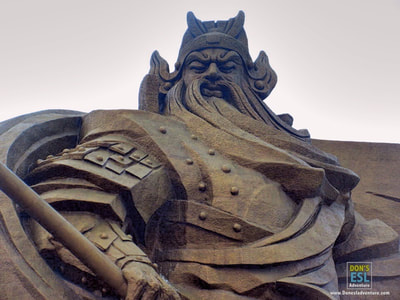 China's Guan Yu Statue Park of Jingzhou | Don's ESL Adventure!