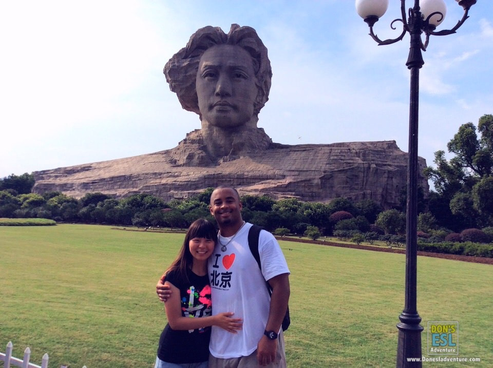 Giant Head Statue of Mao Zedong, Changsha, China | Don's ESL Adventure!