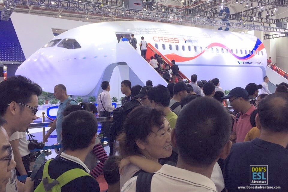 Aviation on Display at the 2018 Zhuhai Air Show, China | Don's ESL Adventure!