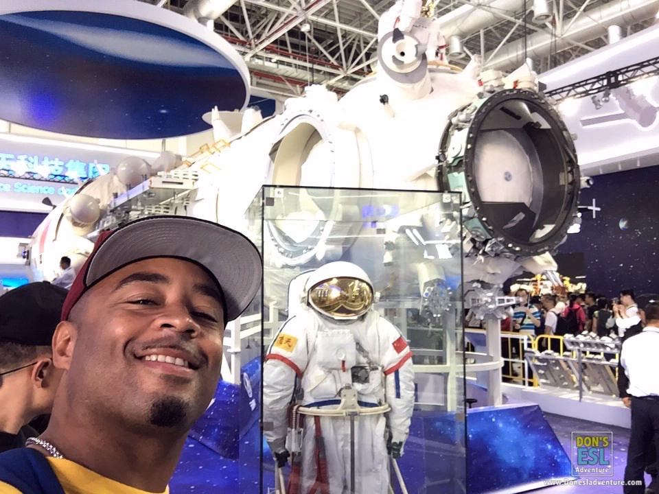 Core Module of the Tianhe Space Station on Display at the 2018 Zhuhai Air Show, China | Don's ESL Adventure!