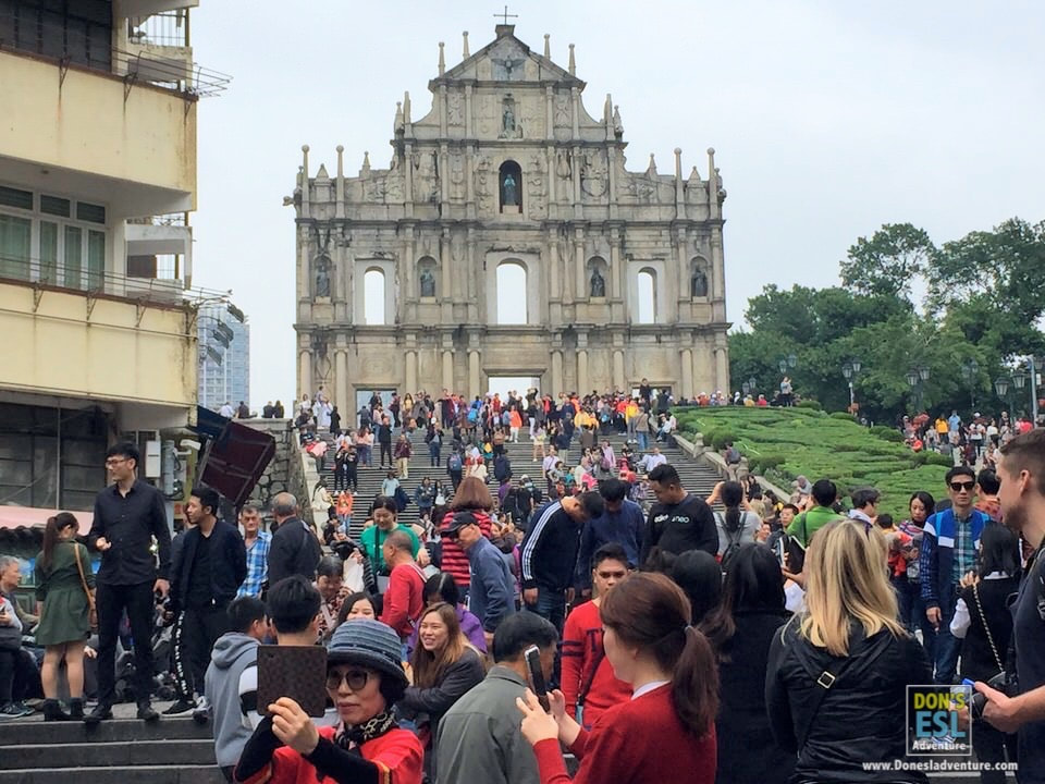Ruins of St. Paul's Cathedral, Macau | Don's ESL Adventure!