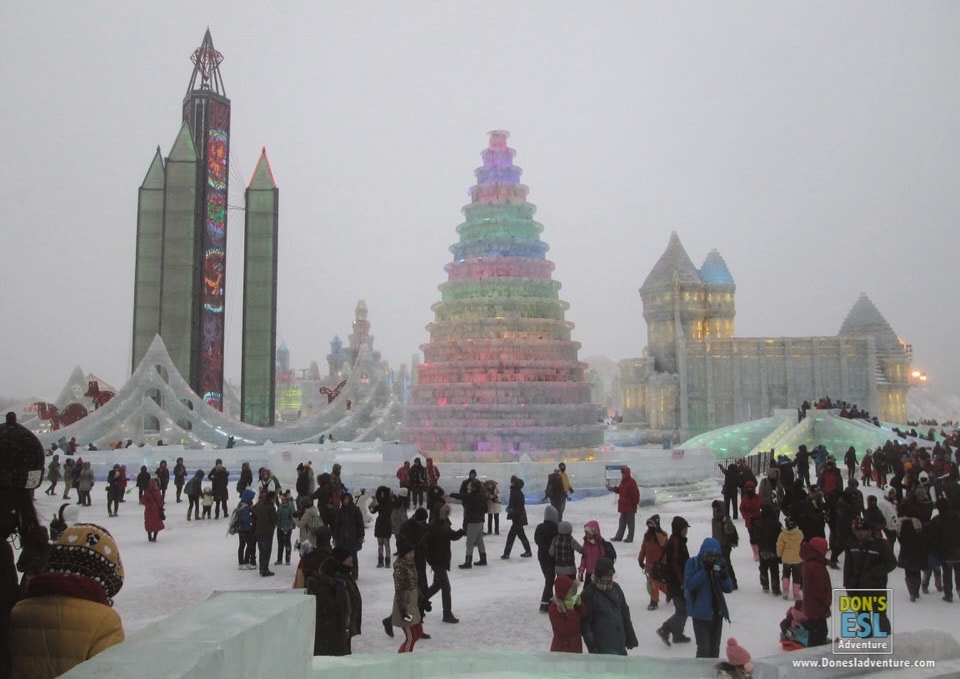 Harbin International Ice & Sculpture Festival, China | Don's ESL Adventure!