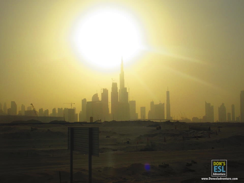 Destination Dubai: Deserts, Eastern Sunsets & ... Falcons? | Don's ESL Adventure!