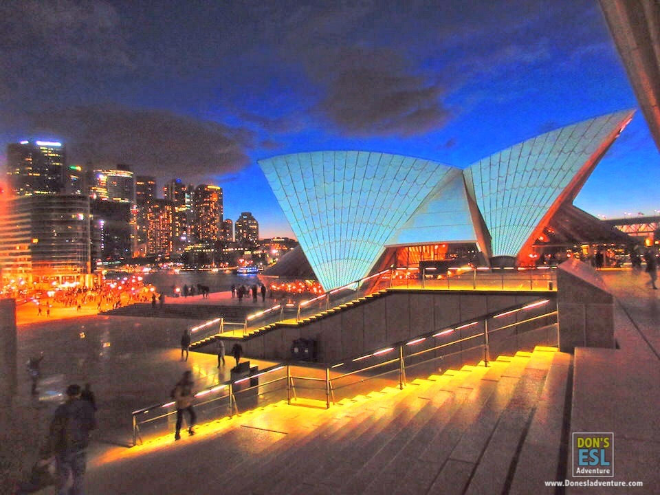 Circulular Quay at Sunset, Sydney, Australia | Don's ESL Adventure!