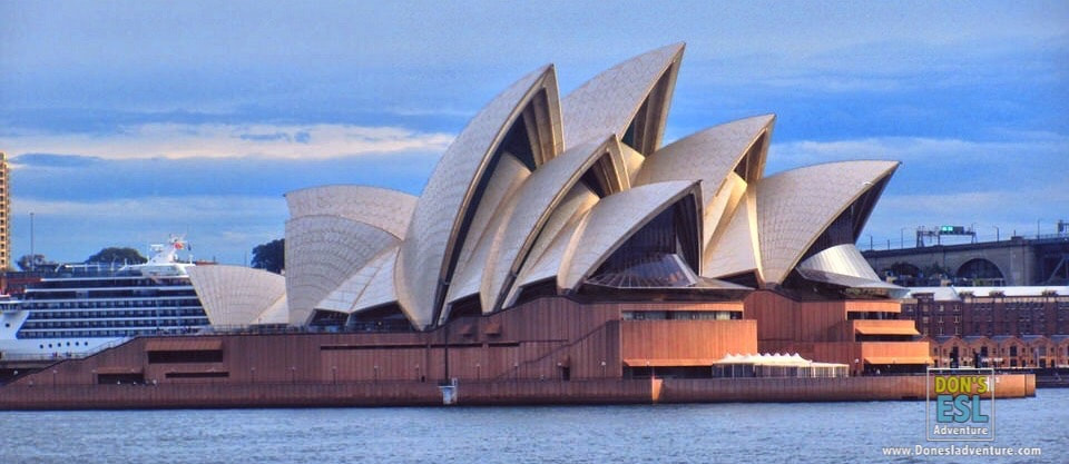 Sydney Opera House, Australia | Don's ESL Adventure! 