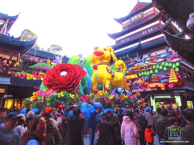 Lantern Festival in Shanghai, China | Don's ESL Adventure!