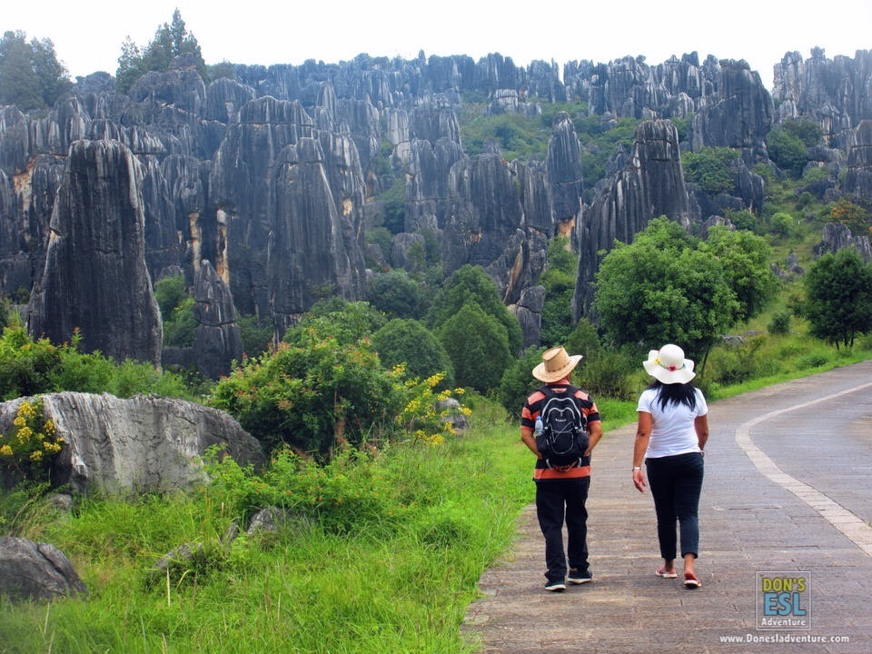 How to Get to Shilin Stone Forest Park in Yunnan | Don's ESL Adventure!