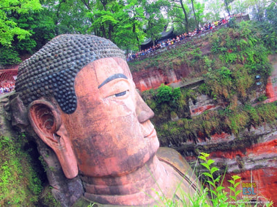 Leshan Giant Sitting Buddha in Leshan, Chengdu, China | Don's ESL Adventure!