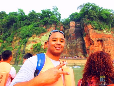 Leshan Giant Sitting Buddha in Leshan, Chengdu, China | Don's ESL Adventure!