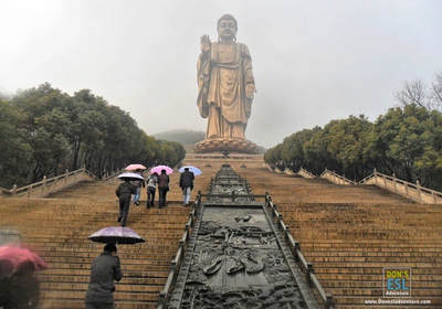 Grand Buddha at Lingshan in Wuxi, China | Don's ESL Adventure!