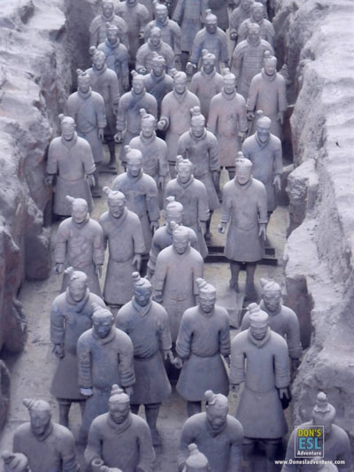 Terracotta Army Statues in Xi'an, China | Don's ESL Adventure!