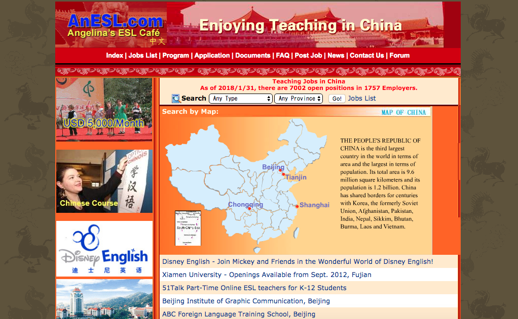The Top 10+ Best Places to Find English Teaching Jobs (ESL Jobs) in China | Don's ESL Adventure!